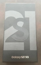 Retail Box only For Samsung Galaxy S21  with papers, eject key, & inserts