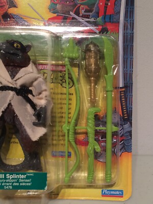 1992 TMNT Teenage Mutant Ninja Turtles Movie III 3 Splinter