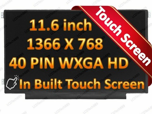 11.6" 1366x768 LED LCD Display Touchscreen Digitizer LP116WH8-SPC1/LP116WH8-SPC2 - Afbeelding 1 van 7