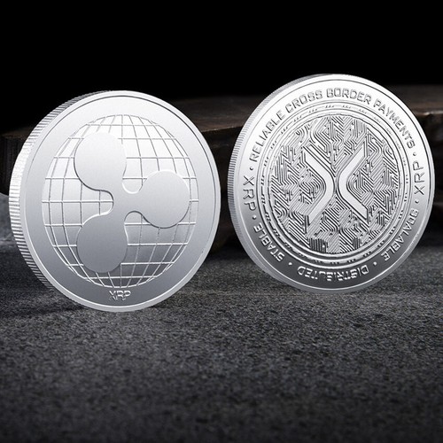 XRP Gedenkmünze Ripple Coin Challenge Coin physische Krypto Sammlermedaille - Bild 4 von 8