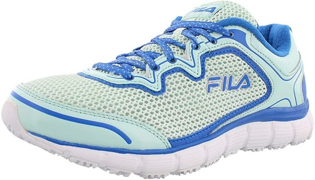fila women's memory fresh start slip resistant work shoe