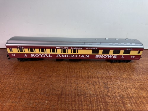 Coche de pasajeros comedor pesado escala HO 49593 IHC Royal American Shows # 57 nuevo de stock - Imagen 4 de 9