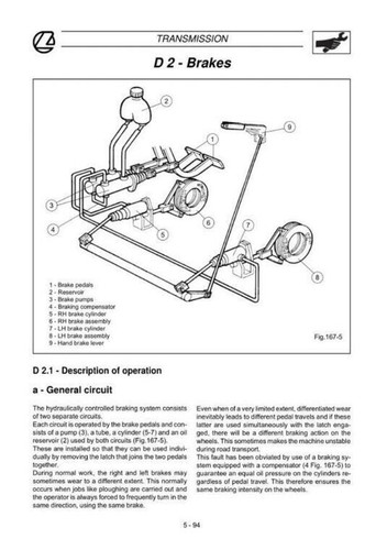 Landini Globus 55 65 75 Workshop Manual - Picture 2 of 4