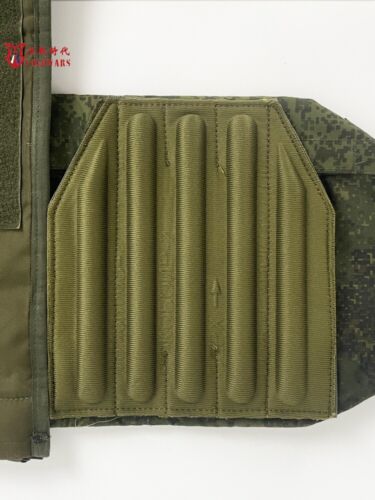 Placa protectora de EVA rusa placa de pecho almohadilla lumbar coxis para chaleco 6B45 - Imagen 4 de 15