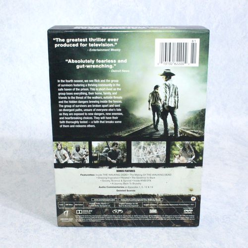 Walking Dead Fourth Season DVD Limited Edition West Gergia Correctional Facility - Foto 4 di 13