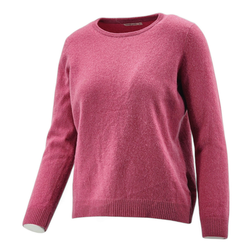WoolOvers Pure Cashmere and Crew Neck Knitted Jumper RRP £65.00 - Picture 2 of 5