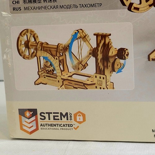 3D Wooden Puzzle Tachometer DIY Model STEM QR-code Guide NEW Sealed - Picture 3 of 16