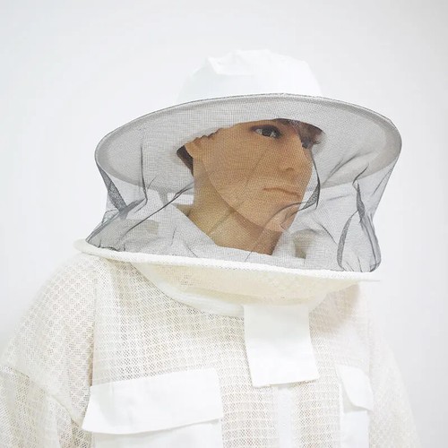 3-Layers Ultra Breathable Ventilated Beekeeping Suit with Round Veil Anti Bee - Bild 13 von 16