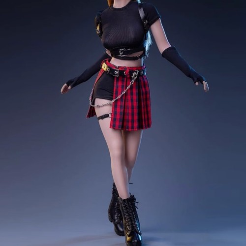 1/6 Female Soldier Trendy Clothes T-shirt Skirt Model for 12'' tbl ph  Figures6r - Picture 11 of 18