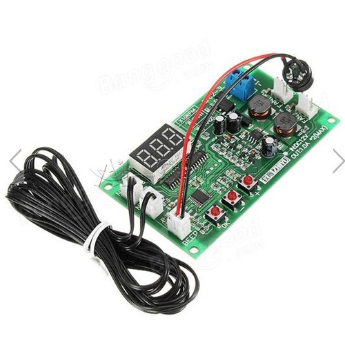 12 V Dual Ways Digitalanzeige Temperatur Thermostat 3-Draht Lüfter Geschwindigkeitsregler - Bild 2 von 10