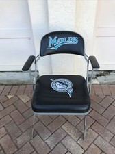 Pro Player Stadium Florida Marlins Game Used Home Clubhouse Locker Chair