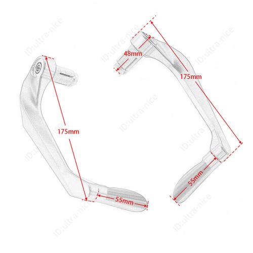 For Yamaha MT09 FZ09 Aluminum Alloy Handlebar Lever Guard Clutch Brake Protector - Picture 6 of 18