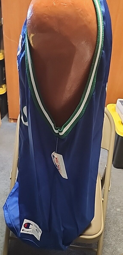 NEW 1995 Jason Kidd #5 Dallas Mavericks Size 48 Champion Jersey NWT Rare - Picture 4 of 6