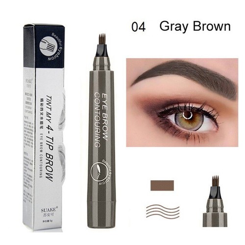 Microblading Tattoo Eyebrow Ink Pen Long Lasting Eye Brow Pencil 3D Fork Makeup- - Picture 26 of 32