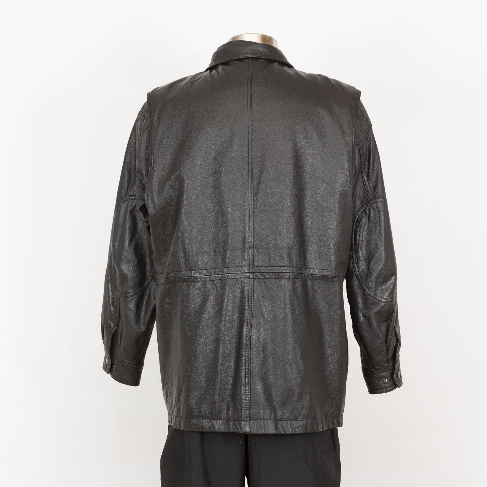Vintage G-III Mens Leather Jacket Size Large - Photo 5 sur 12