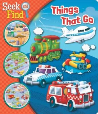Seek and Find - Things That Go - Board book - VERY GOOD
