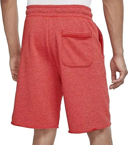 Nike Men's Sportswear Sport Essentials French Terry Alumni Red Shorts DM6817-657 - Picture 2 of 5