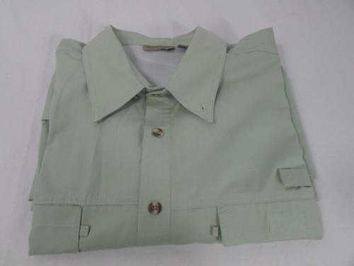 Rugged Earth Outfitters Herren Gr. XL grün Langarm Angelhemd mit Knopfleiste - Bild 3 von 13