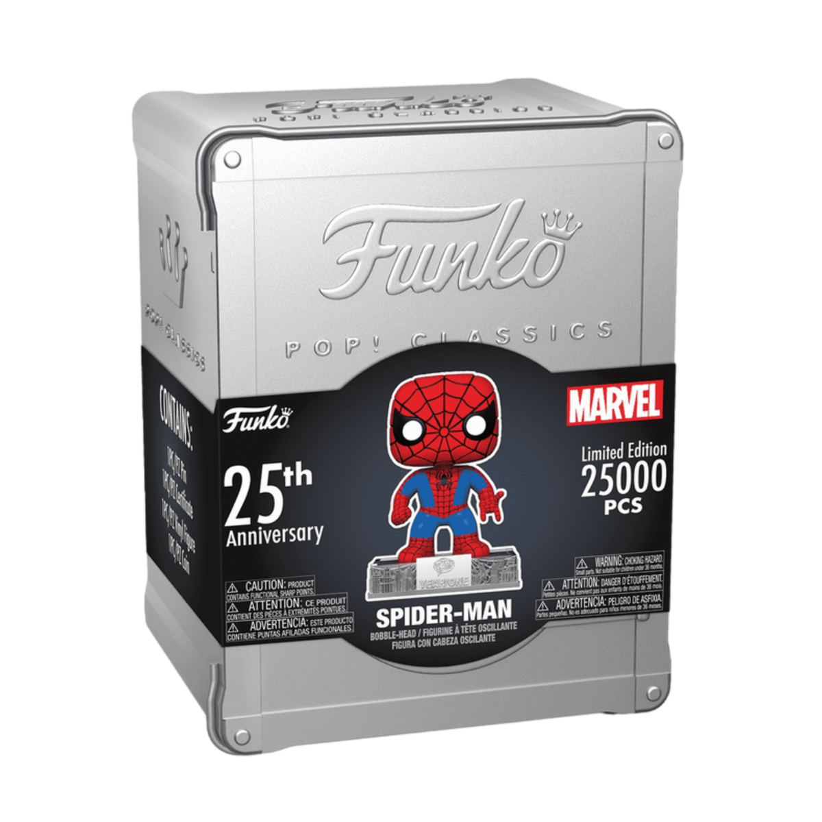 NEW Funko Pop! Classics: SPIDER-MAN Funko 25th Anniversary FREE