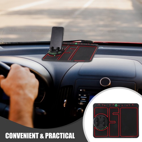 4 Pack -slip Mat Holder Car -skid Mats Dashboard Non-slip - 第 4/12 張圖片