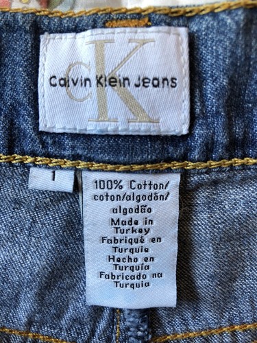 Calvin Klein Jeans Juniors's Mini Flare Skirt Size 1 - Picture 9 of 11