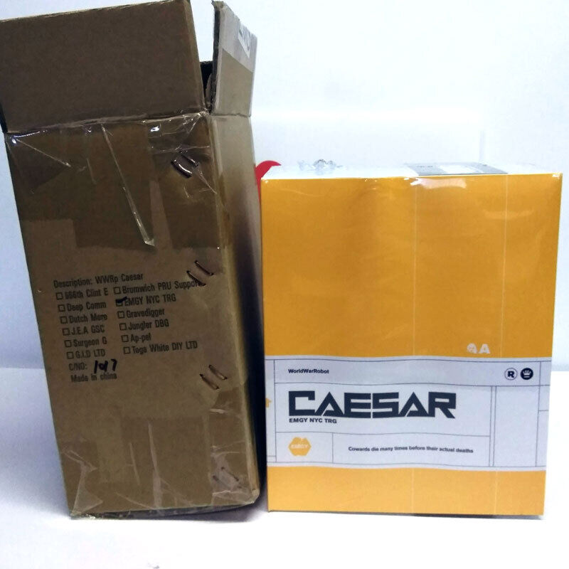 Factory Seal NIB Ashley Wood 3A ThreeA 1/2 Figure WWRp Emgy