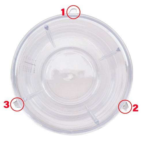 Paquete de 2 vasos colosales 32 oz compatible con NutriBullet 600W 900W NB-101B NB-101S - Imagen 3 de 5