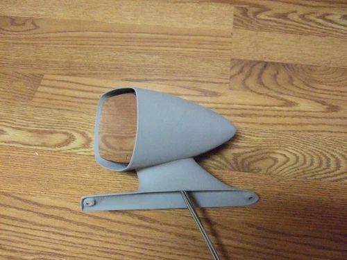 1969 FORD MUSTANG MACH i DRIVERS SIDE BULLET SPORT MIRROR (OEM)