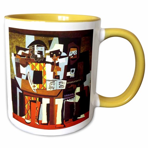 Tazza 3dRosa Picasso pittura musicisti n maschere - Foto 6 di 14