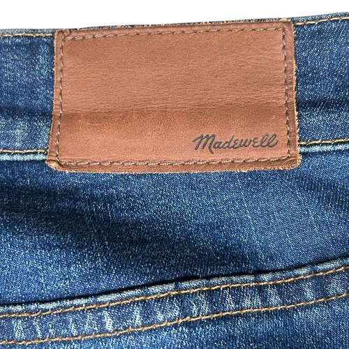 Madewell Women's 9 inch High Rise Skinny Blue Jeans Size 26 - Picture 8 of 9