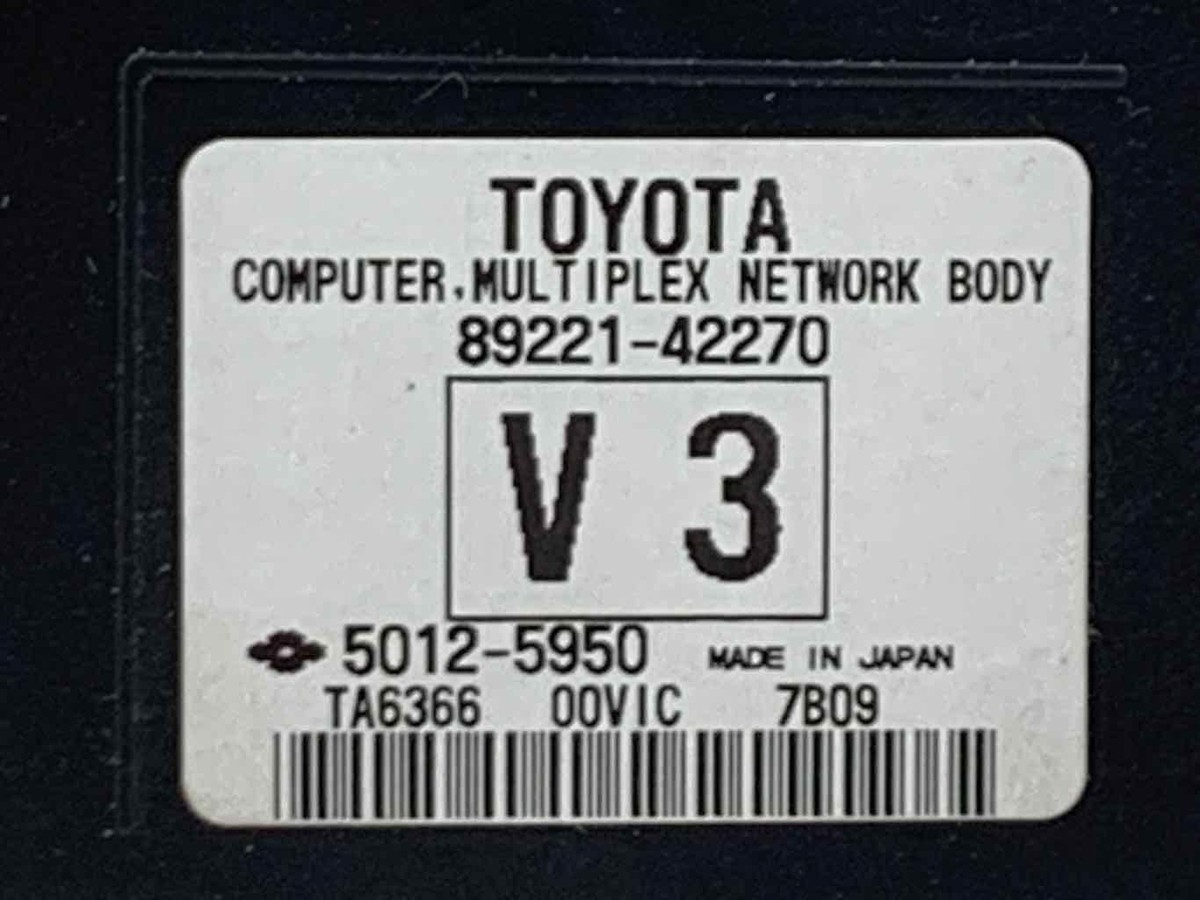 17 TOYOTA RAV-4 Chassis Brain Box | eBay