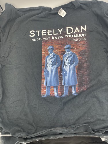 Camiseta Steely Dan The Dan That Knew Too Much Gira de Conciertos 2016 3XL - Imagen 1 de 4
