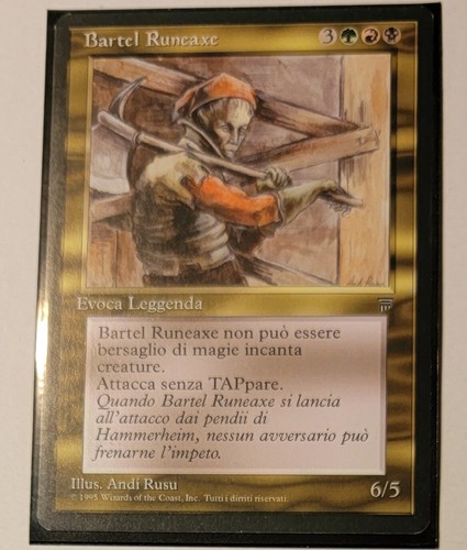vintage MTG Magic the Gathering Legends Italian singles  - Picture 3 of 24