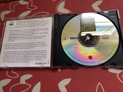 Playboy's Complete Massage Philips CDI CD-I Interactive MUY RARO - Imagen 3 de 3