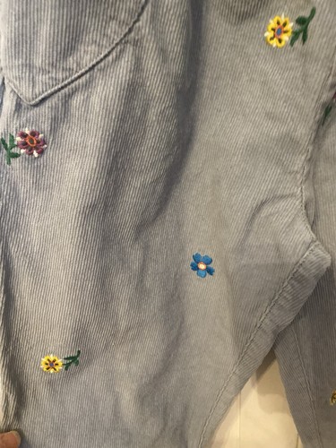 DUCKEGG BLUE MINI BODEN LINED CORDUROY WINTER TROUSERS -GIRLS AGE 12 YEARS - Picture 3 of 21