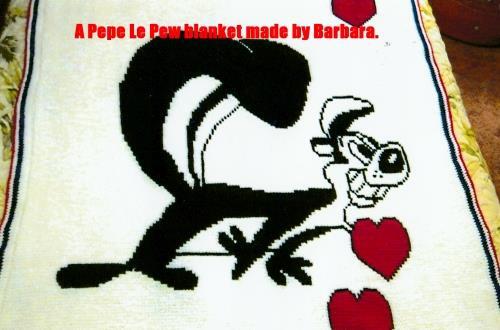 KREUZSTICH + BASTELMUSTER Bambi Cartoon Film Freund Blume Stinktier schüchtern Bashful - Bild 9 von 15