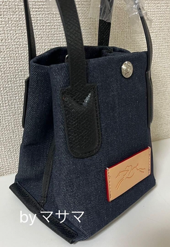 Longchamp Essential Denim Shoulder bag XS Size Unisex Outlet Products - Picture 4 of 10
