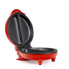 4-Egg Red and Stainless Steel 2-Section Omelets Maker