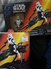 Star Wars The Power of the Force - Imperial Speeder Bike Imperial Scout 