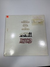 Driving Miss Daisy Laserdisc LD 1990 Gatefold Morgan Freeman Dan Aykroyd
