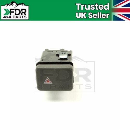 Hazard Light Switch Fits Land Rover Defender 90 / 110 / 130  2002on YUG000180LNF - Picture 1 of 8