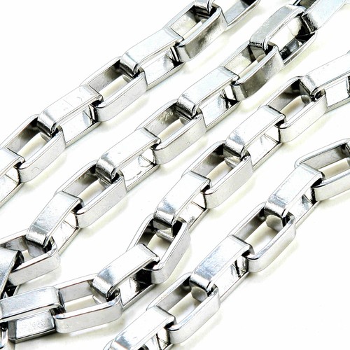 DK Basic Square Connect Biker Camion Key Jean Portafoglio (30") Argento CS21 - Foto 5 di 6