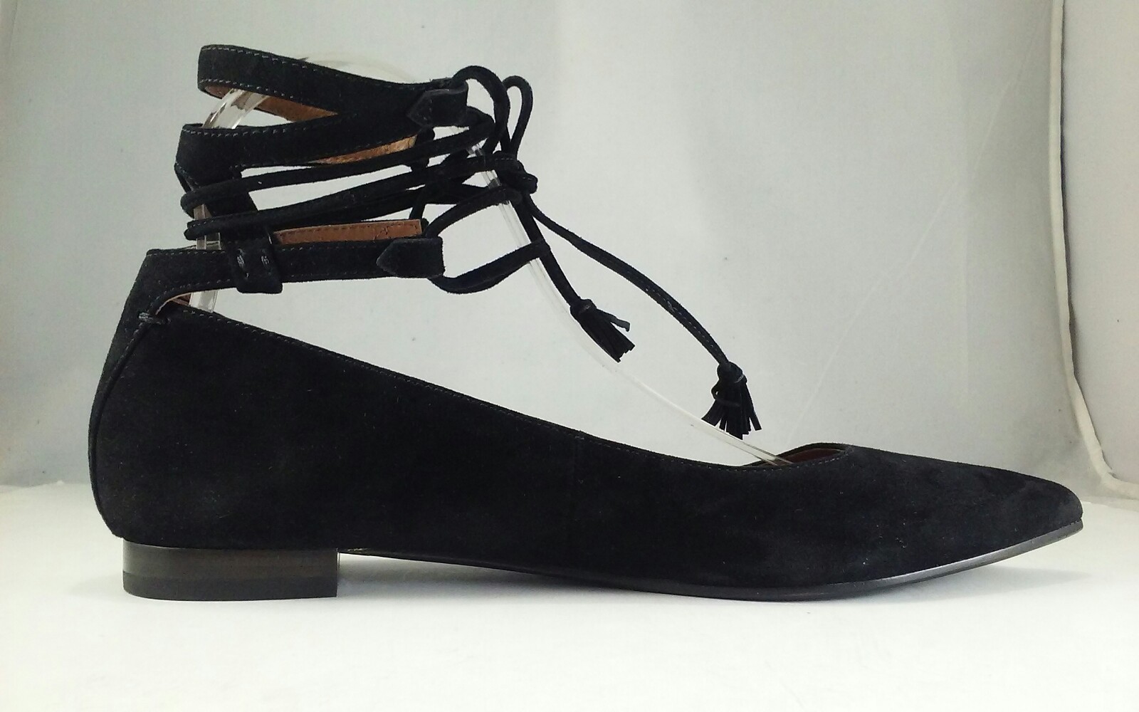 Frye Sienna Ghillie Zapatos Mujer Negro Gamuza Puntera en Punta Ballet Zapatos Ghillie sin Taco Sin Talla 8 M e2a80d Frye Sienna Ghillie Zapatos Mujer Negro Gamuza Puntera en Punta Ballet Zapatos Ghillie sin Taco Sin Talla 8 M e2a80d