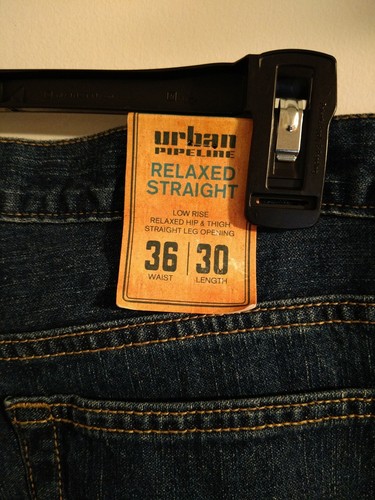 Pipeline décontractée à droite 36 30 Jeans jambe Urban taille qSwtzSXAn