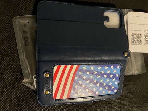 FYY Case Compatible for iPhone 12 Pro Flag Navy Blue - Picture 5 of 6
