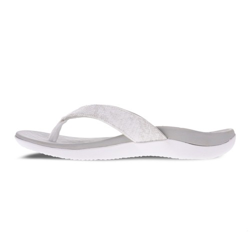 Scholl Orthaheel Sonoma Shimmer Toe Post Sandal Thongs Women - Picture 28 of 35