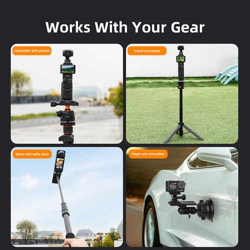 Magnetische Montagehalterung Basisadapter Klapphalterung für Insta360 X5 Kamera - Bild 10 von 11