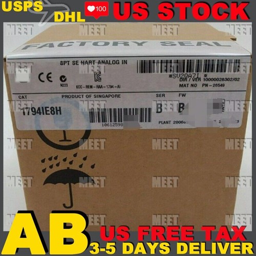 AB 1794-IE8H Analog Input Module Allen Bradley 1794IE8H US Free Tax