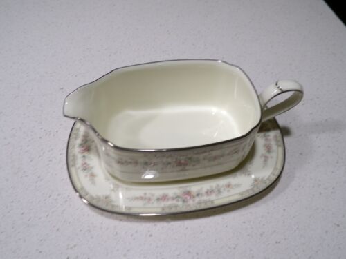 NORITAKE SHENANDOAH SAUCIERE MIT UNTERTELLER - Bild 3 von 7