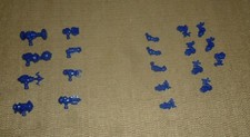Grind: Full Metal Battle Sport Game Replacement Parts - 20 Blue Arms